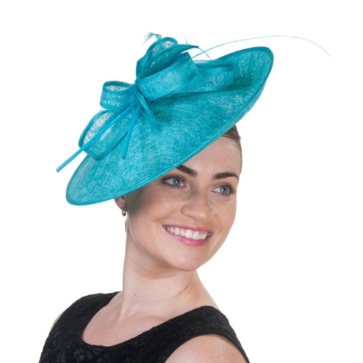 Nevah | Curly Ribbon Fascinator Cocktail Hat